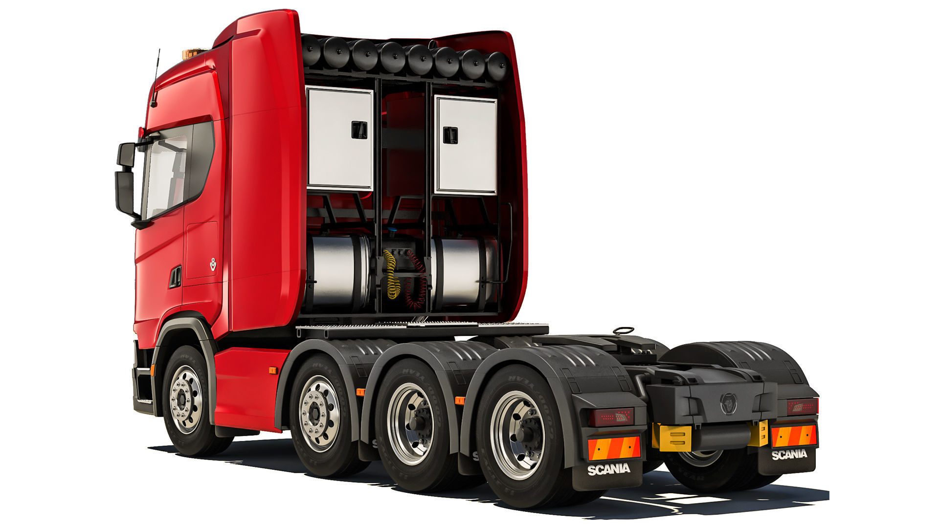 Truck R730 8X4 2020 3D model_2