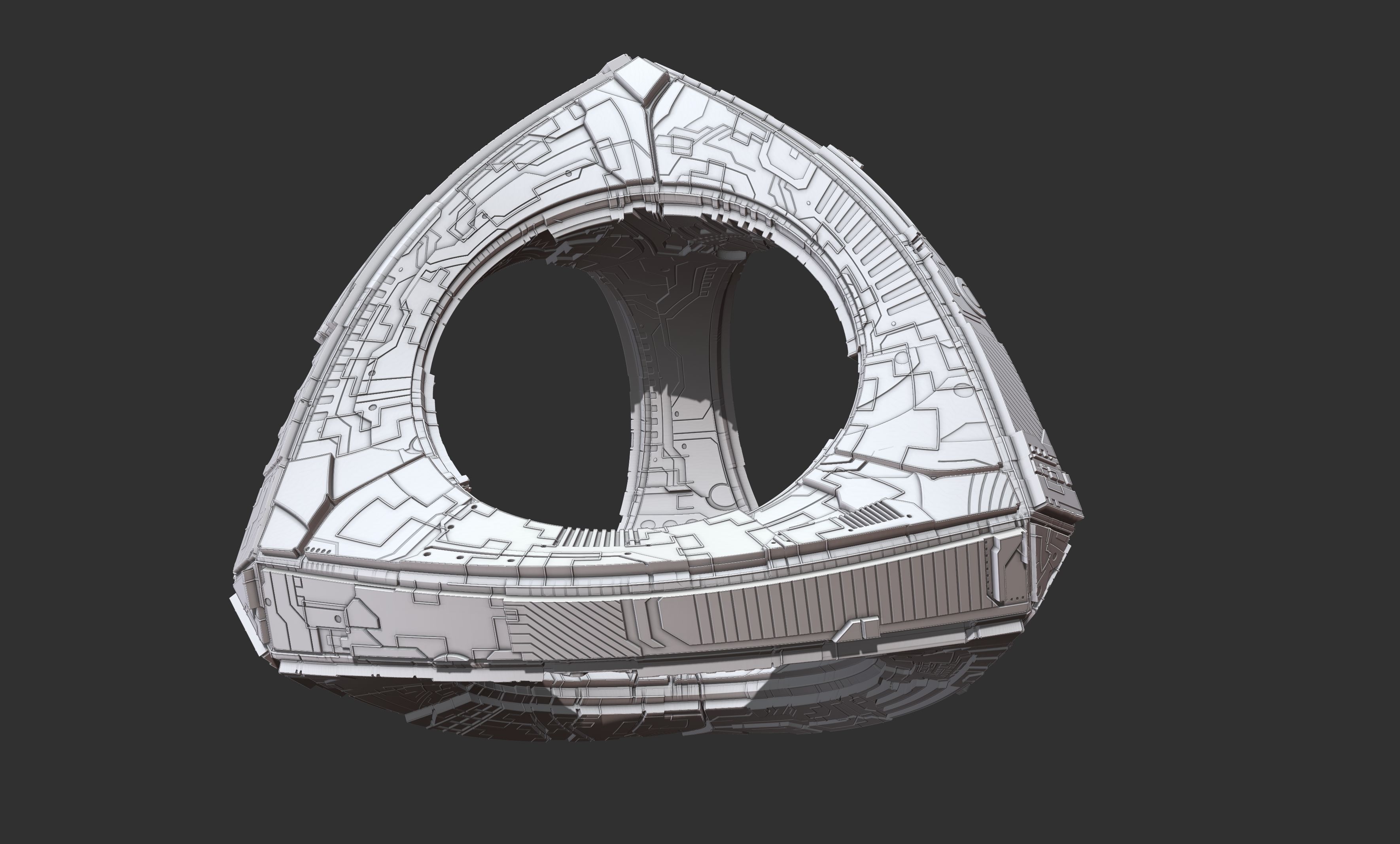 space equipment node 00228 3D model_2