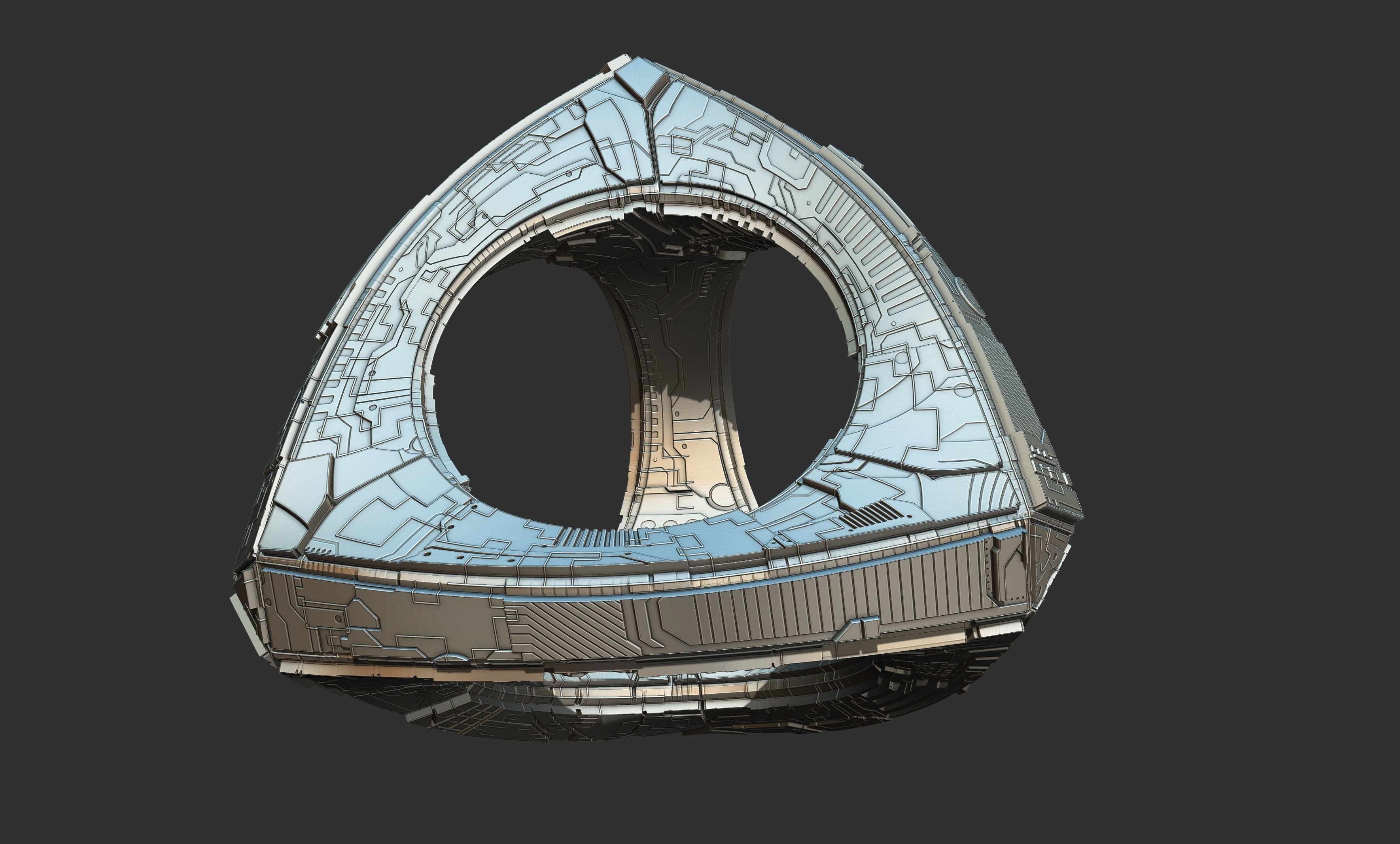space equipment node 00228 3D model_1