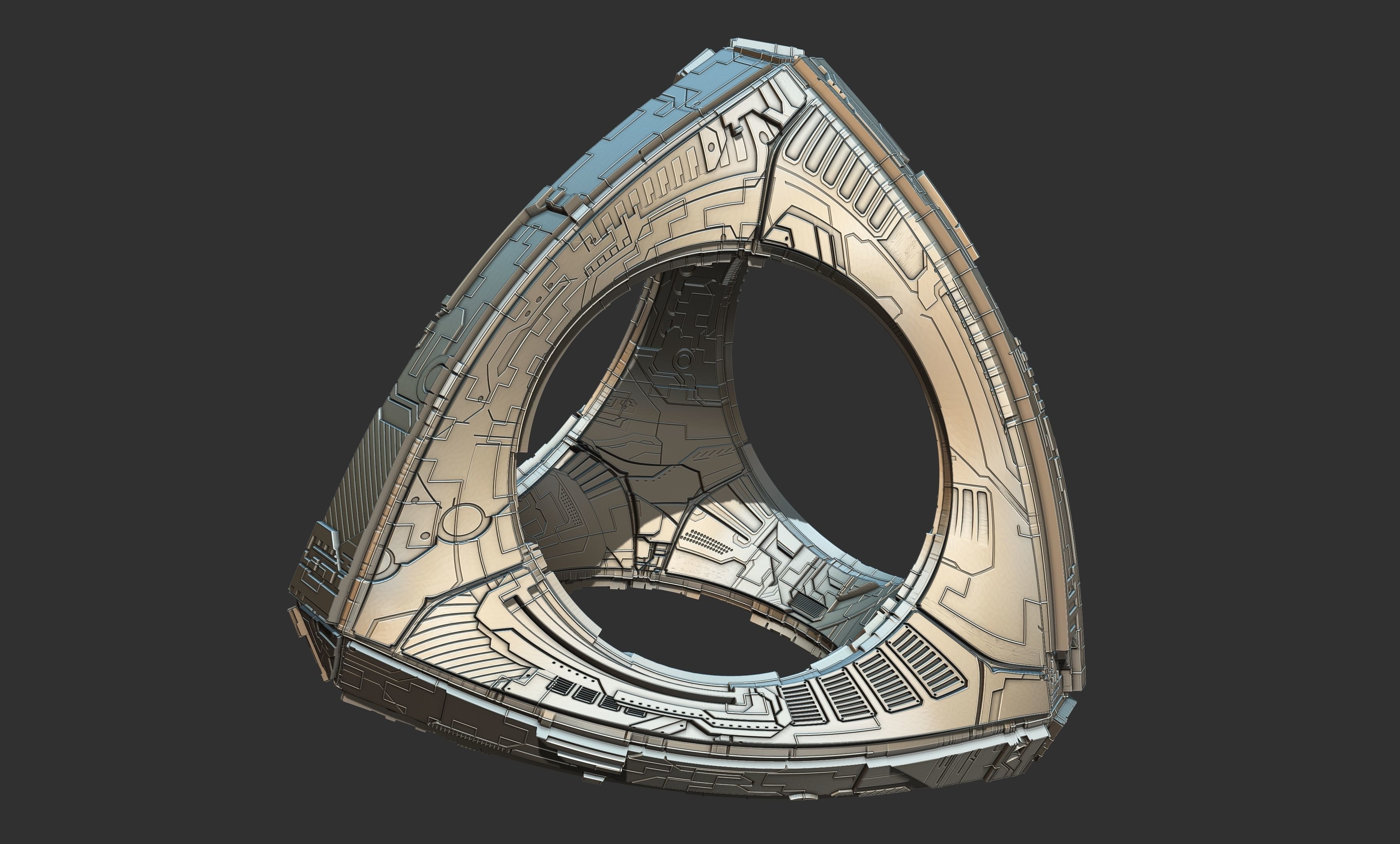 space equipment node 00228 3D model_4