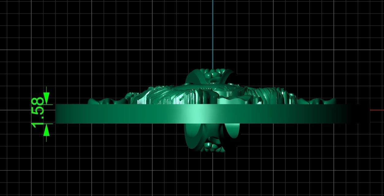  Pendant Lord Ganesh God   Hindu Elephant 1113 3D print model_21