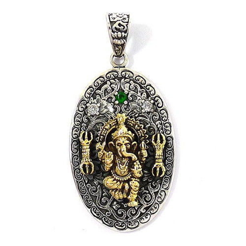  Pendant Lord Ganesh God   Hindu Elephant 1113 3D print model_3