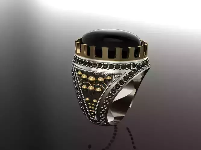 2 ring pack 3D print model