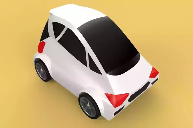 GENERAL CARTOON STYLIZED CITY CAR UNBRANDED