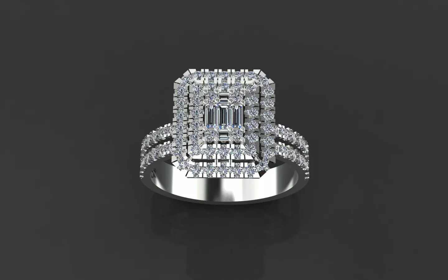 ring jewel 3D print model_0