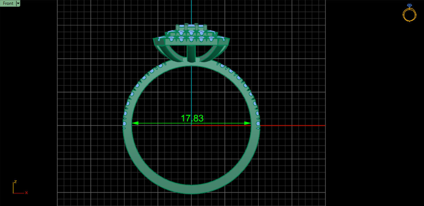 ring jewel 3D print model_6