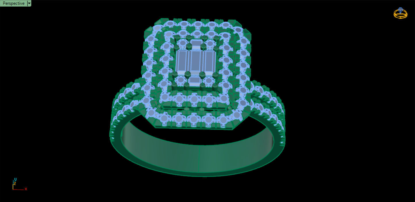 ring jewel 3D print model_8