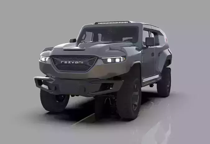 Rezvani Tank 2020 HQ interior