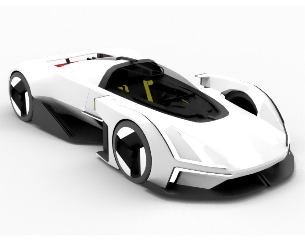 Polestar Synergy Concept  Low-poly 3D model_8