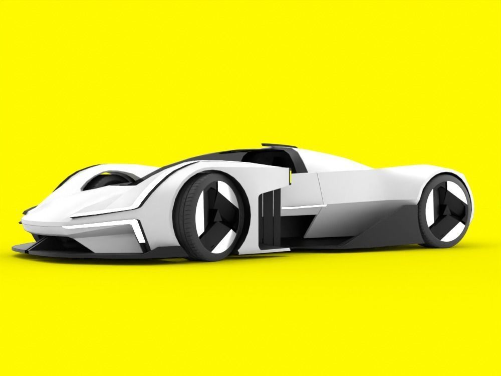 Polestar Synergy Concept  Low-poly 3D model_5