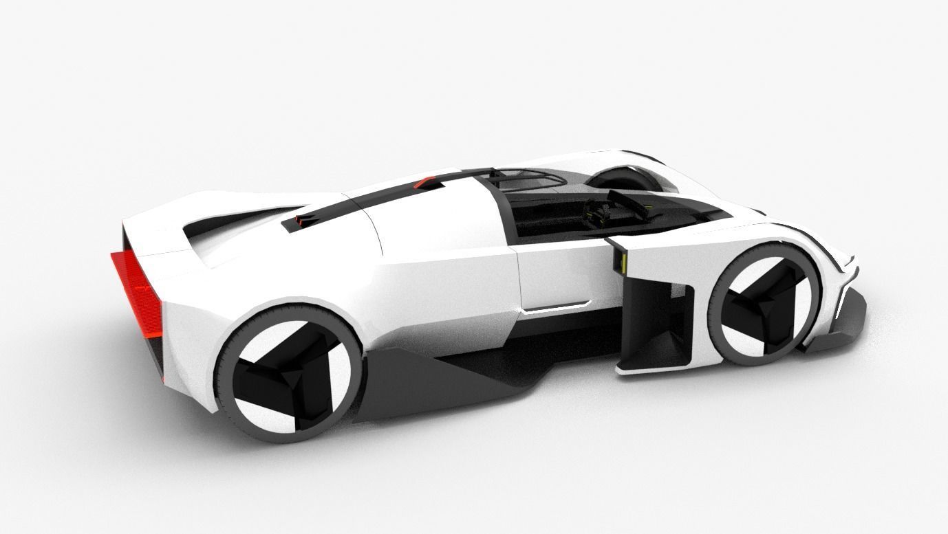 Polestar Synergy Concept  Low-poly 3D model_11