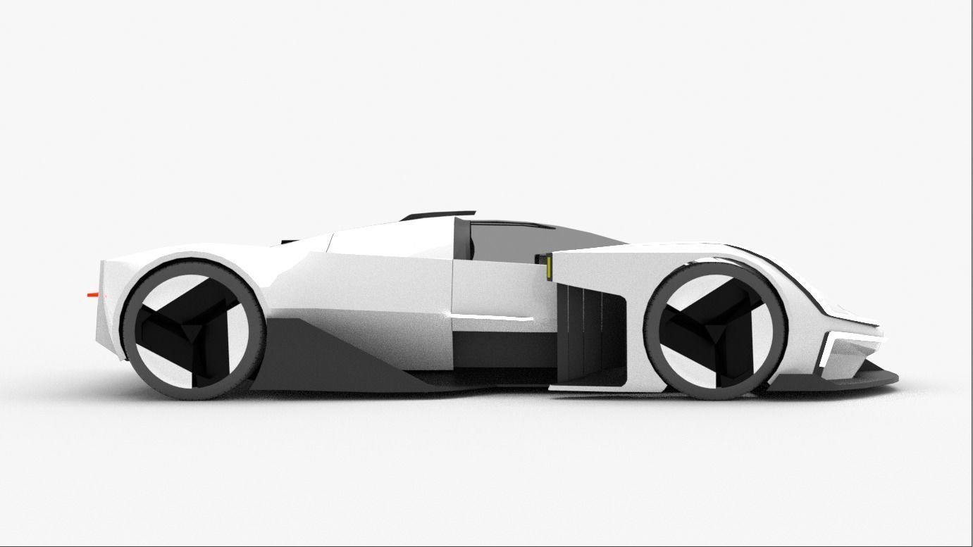 Polestar Synergy Concept  Low-poly 3D model_10