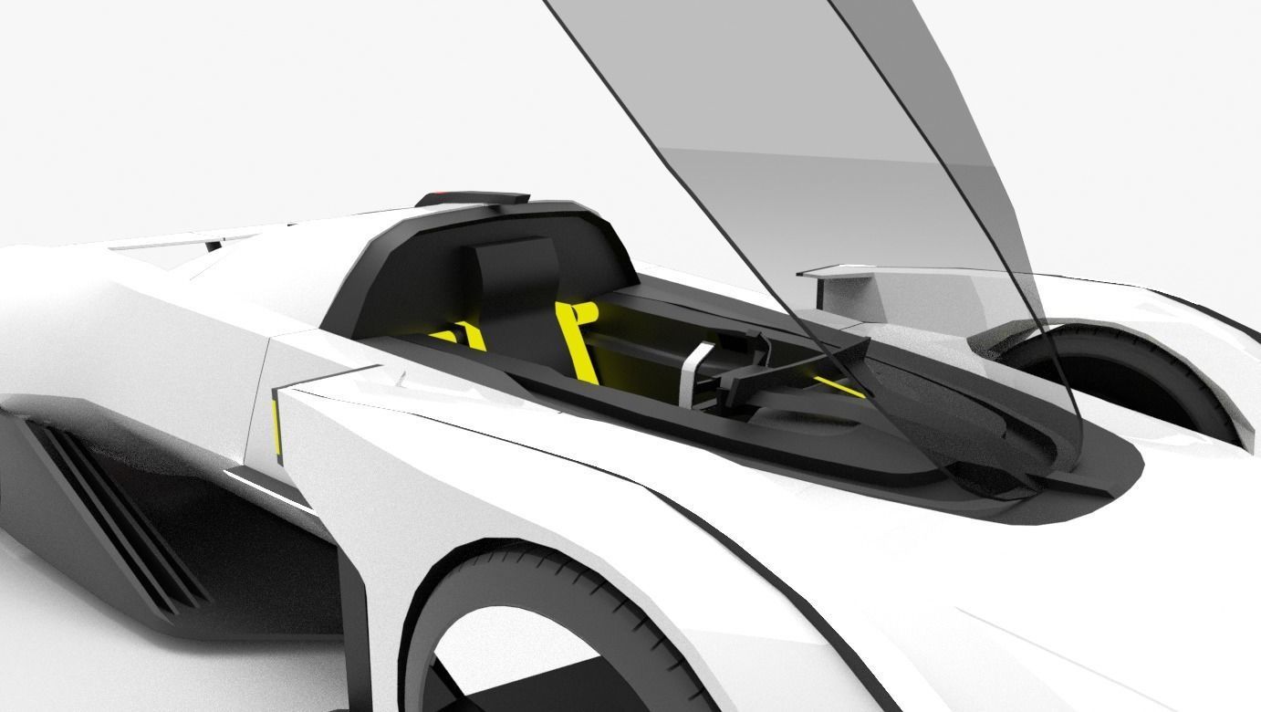 Polestar Synergy Concept  Low-poly 3D model_13