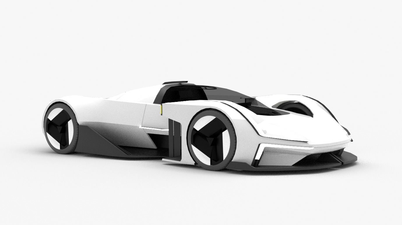 Polestar Synergy Concept  Low-poly 3D model_15