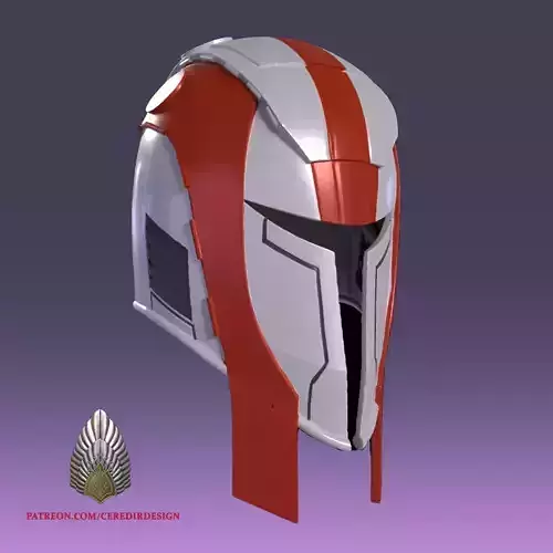 Mandalorian Enforcer Helmet KOTOR 3d Digital file