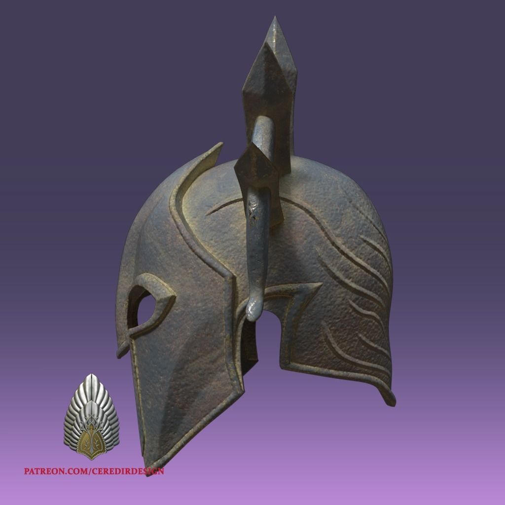 Aquaman Gladiator helmet 3d digital download 3D print model_2