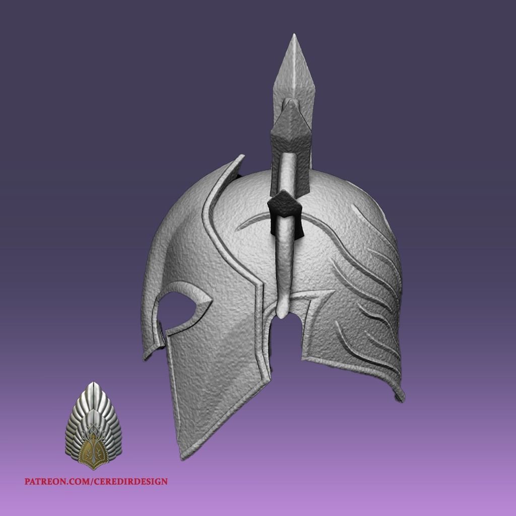 Aquaman Gladiator helmet 3d digital download 3D print model_6