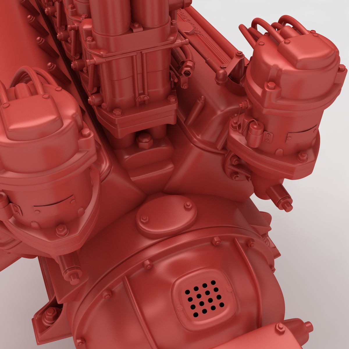 Ferrari 400 Superamerica - SA Engine - 4 litre 3D print model_19