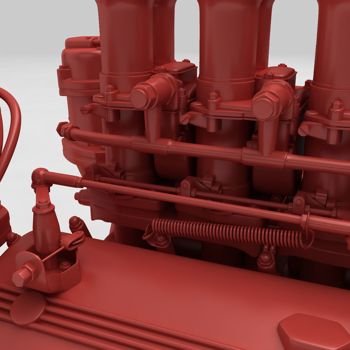 Ferrari 400 Superamerica - SA Engine - 4 litre 3D print model_15