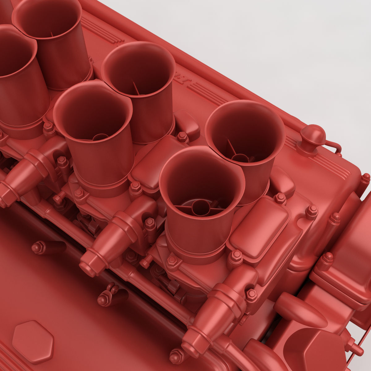Ferrari 400 Superamerica - SA Engine - 4 litre 3D print model_14