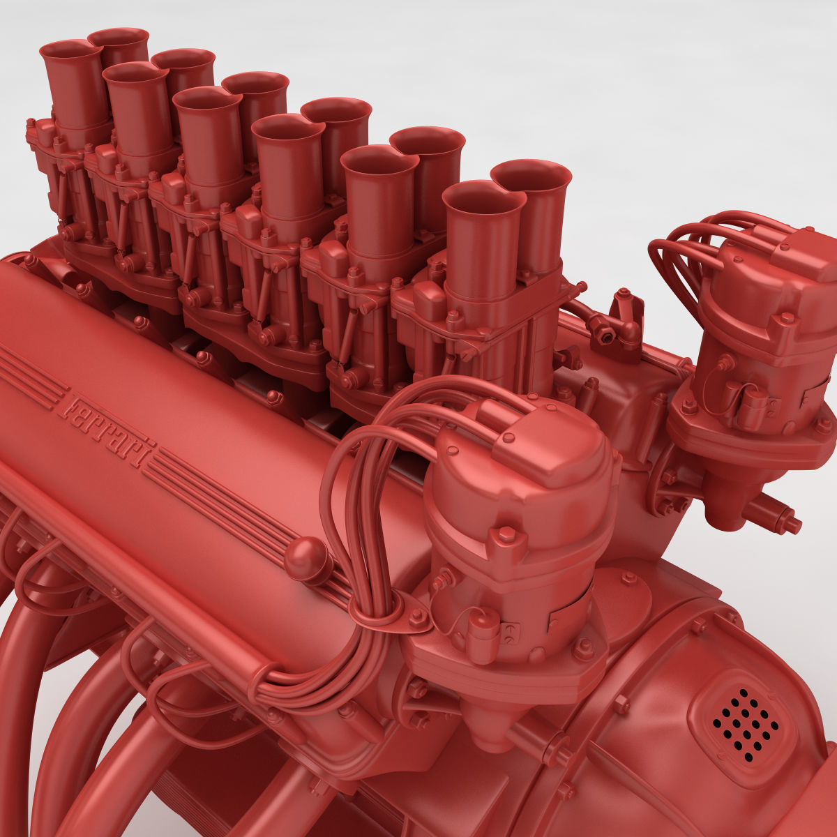 Ferrari 400 Superamerica - SA Engine - 4 litre 3D print model_18