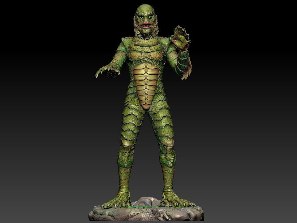 Creature from the Black Lagoon 3D print model_14