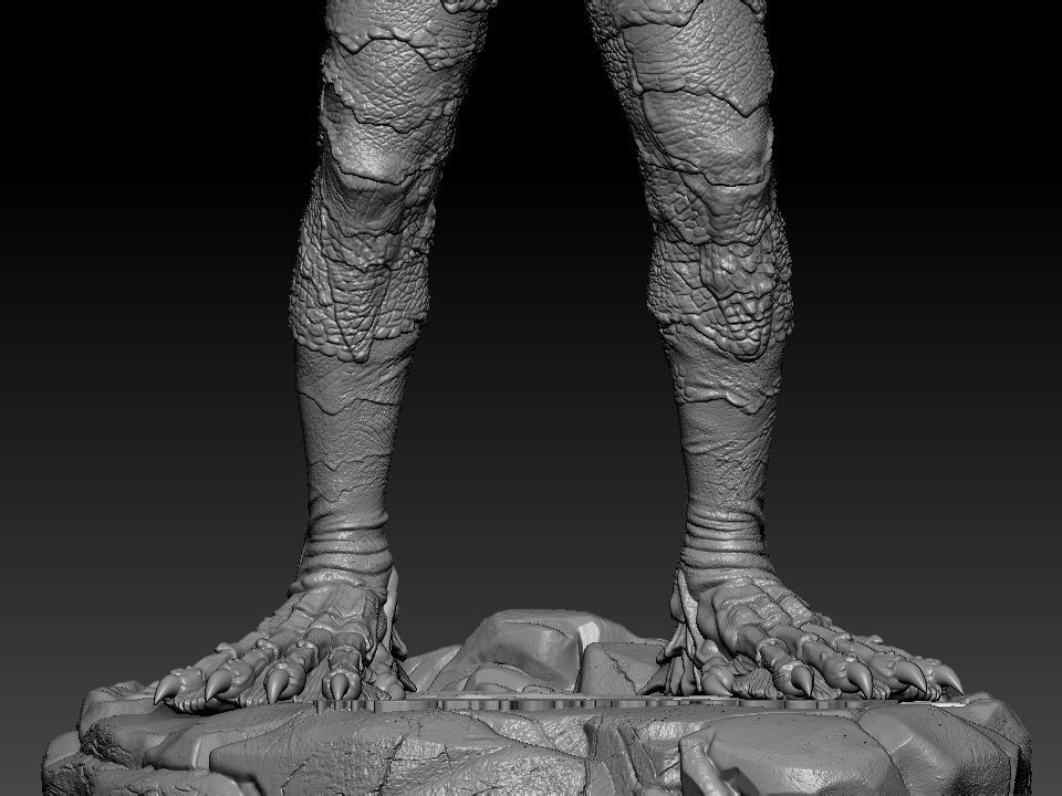 Creature from the Black Lagoon 3D print model_73