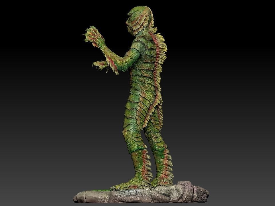 Creature from the Black Lagoon 3D print model_28
