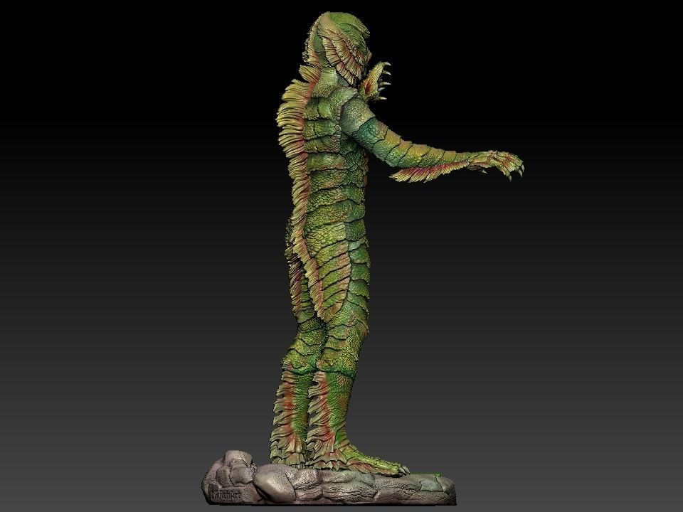 Creature from the Black Lagoon 3D print model_42