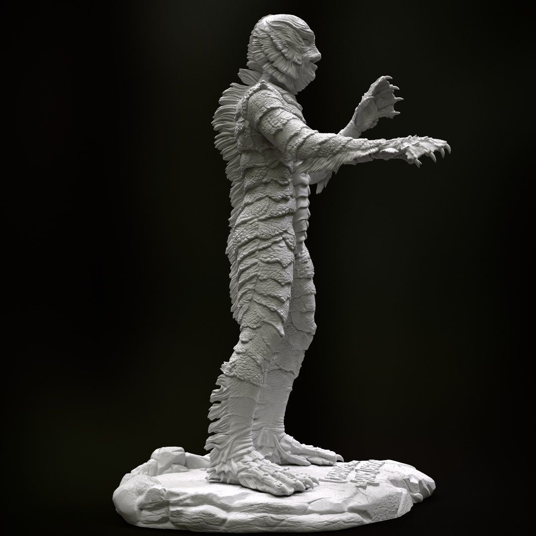 Creature from the Black Lagoon 3D print model_8