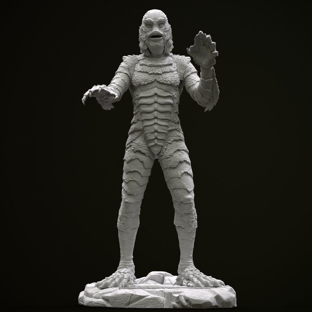 Creature from the Black Lagoon 3D print model_2