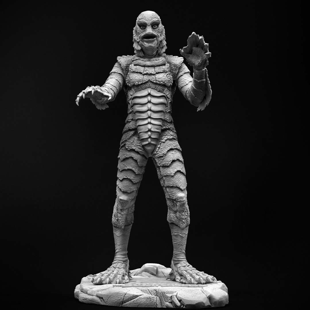 Creature from the Black Lagoon 3D print model_1