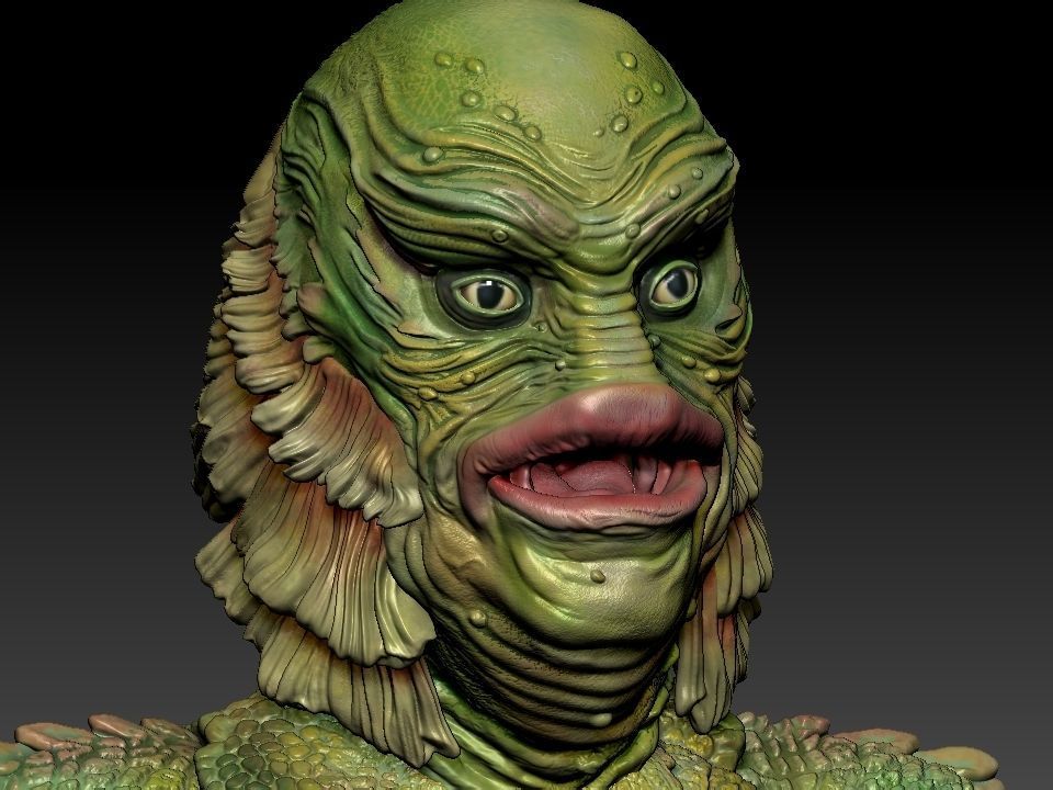Creature from the Black Lagoon 3D print model_58
