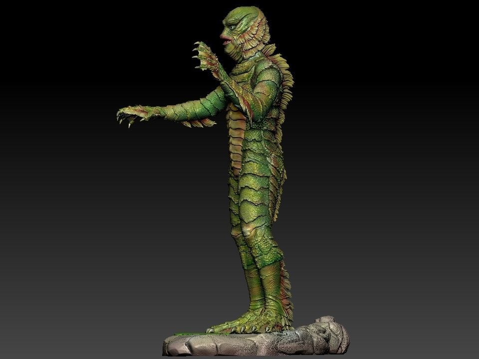 Creature from the Black Lagoon 3D print model_22