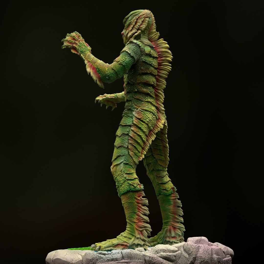 Creature from the Black Lagoon 3D print model_11