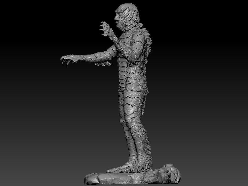 Creature from the Black Lagoon 3D print model_23