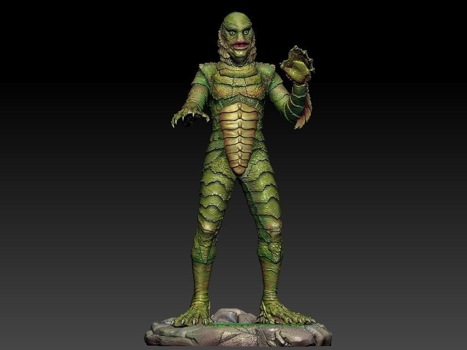 Creature from the Black Lagoon 3D print model_54
