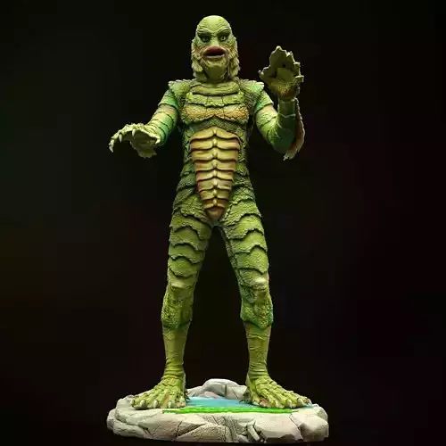Creature from the Black Lagoon 3D print model