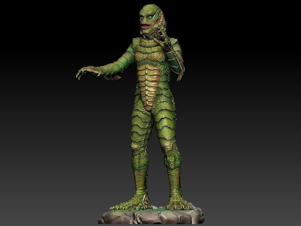 Creature from the Black Lagoon 3D print model_18