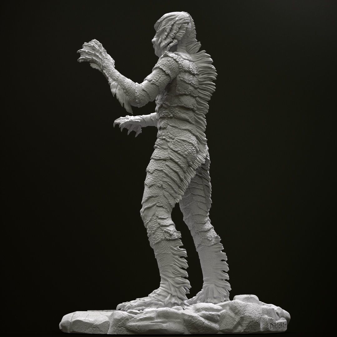 Creature from the Black Lagoon 3D print model_12