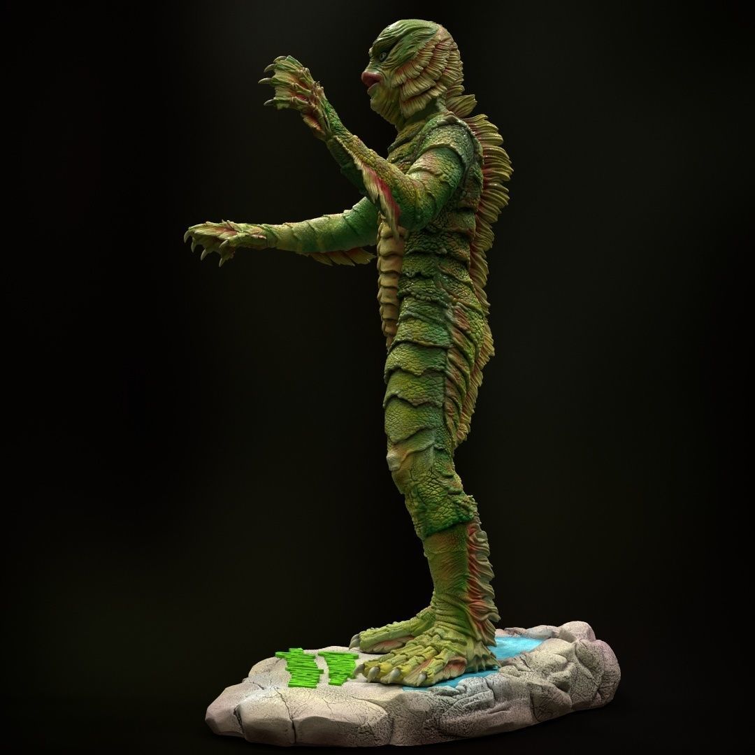 Creature from the Black Lagoon 3D print model_9