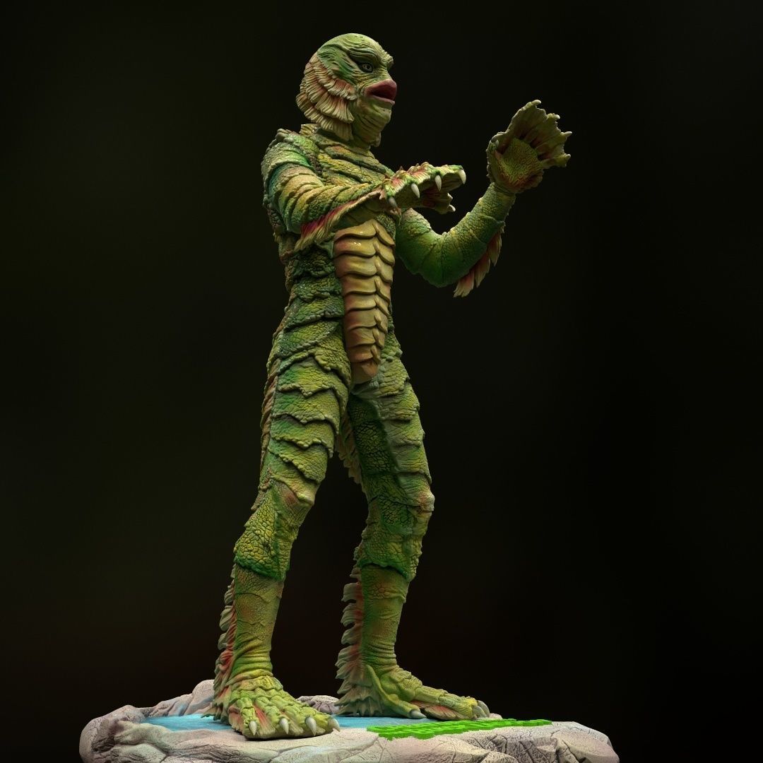 Creature from the Black Lagoon 3D print model_3