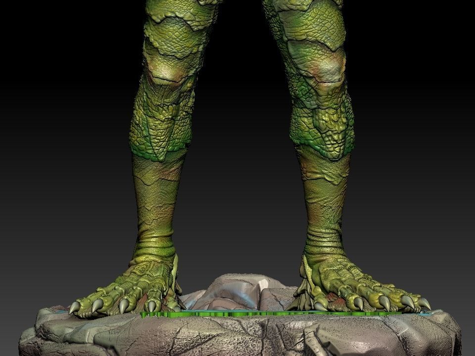 Creature from the Black Lagoon 3D print model_72