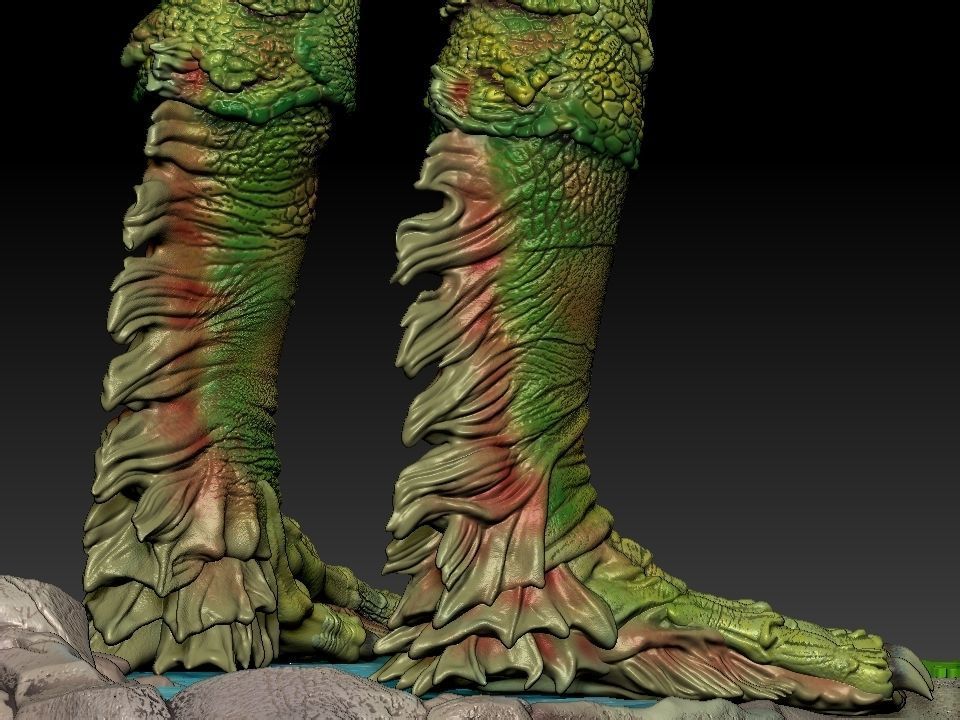 Creature from the Black Lagoon 3D print model_74