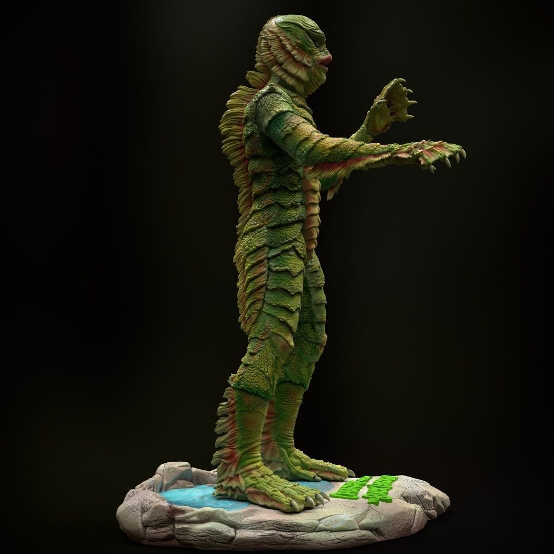 Creature from the Black Lagoon 3D print model_7