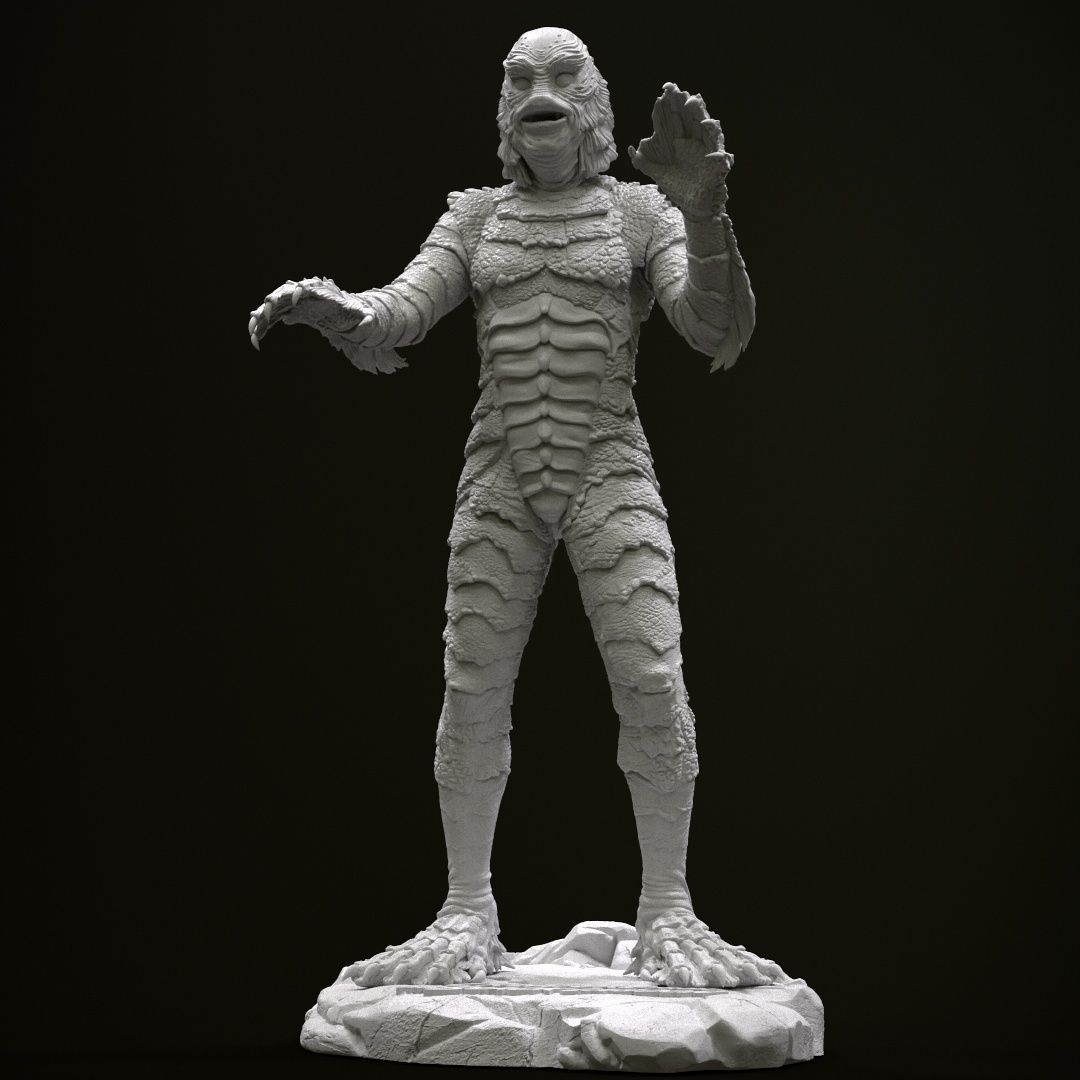 Creature from the Black Lagoon 3D print model_6