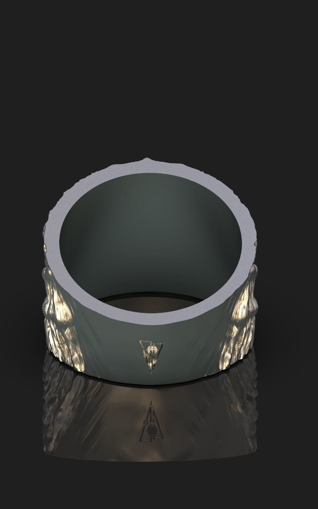 RAVEN RING  3D print model_2