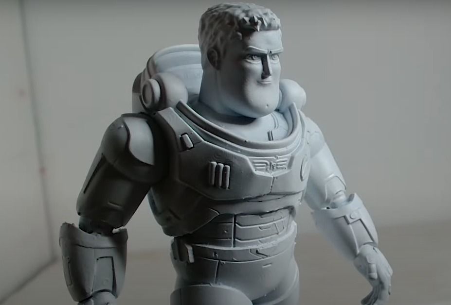 Buzz Lightyear Statue 3dprint 3D print model_2
