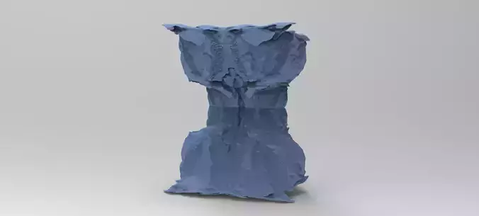 Alien Mothership crystals 3D model