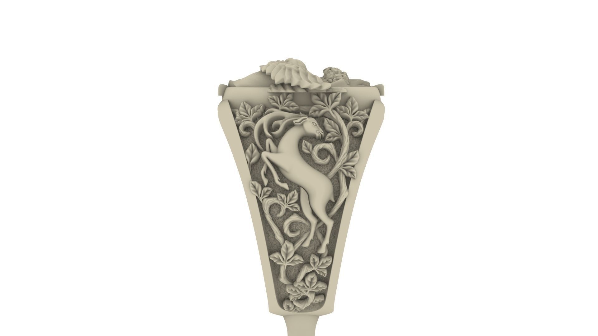 Eros Textured Ring 3D print model_7